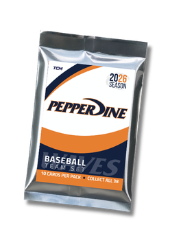 Pepperdine Baseball 2026 team set foil pack